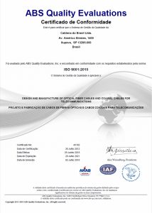 Certificado ISO 9001