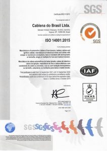 Certificado ISO 14001